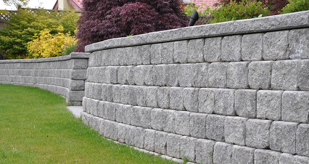 Crofton Retaining Wall and Garden Wall Construction